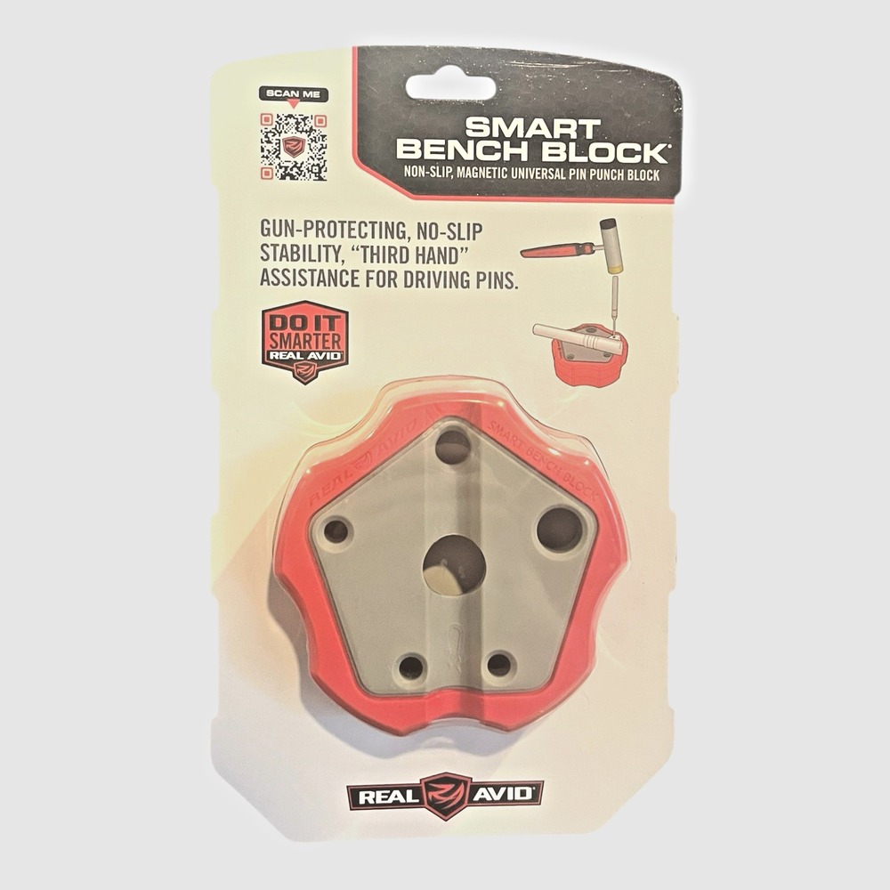 New Sealed Real Avid Smart Bench Block Protect Gun No-Slip Drive Pins AVSBBLK